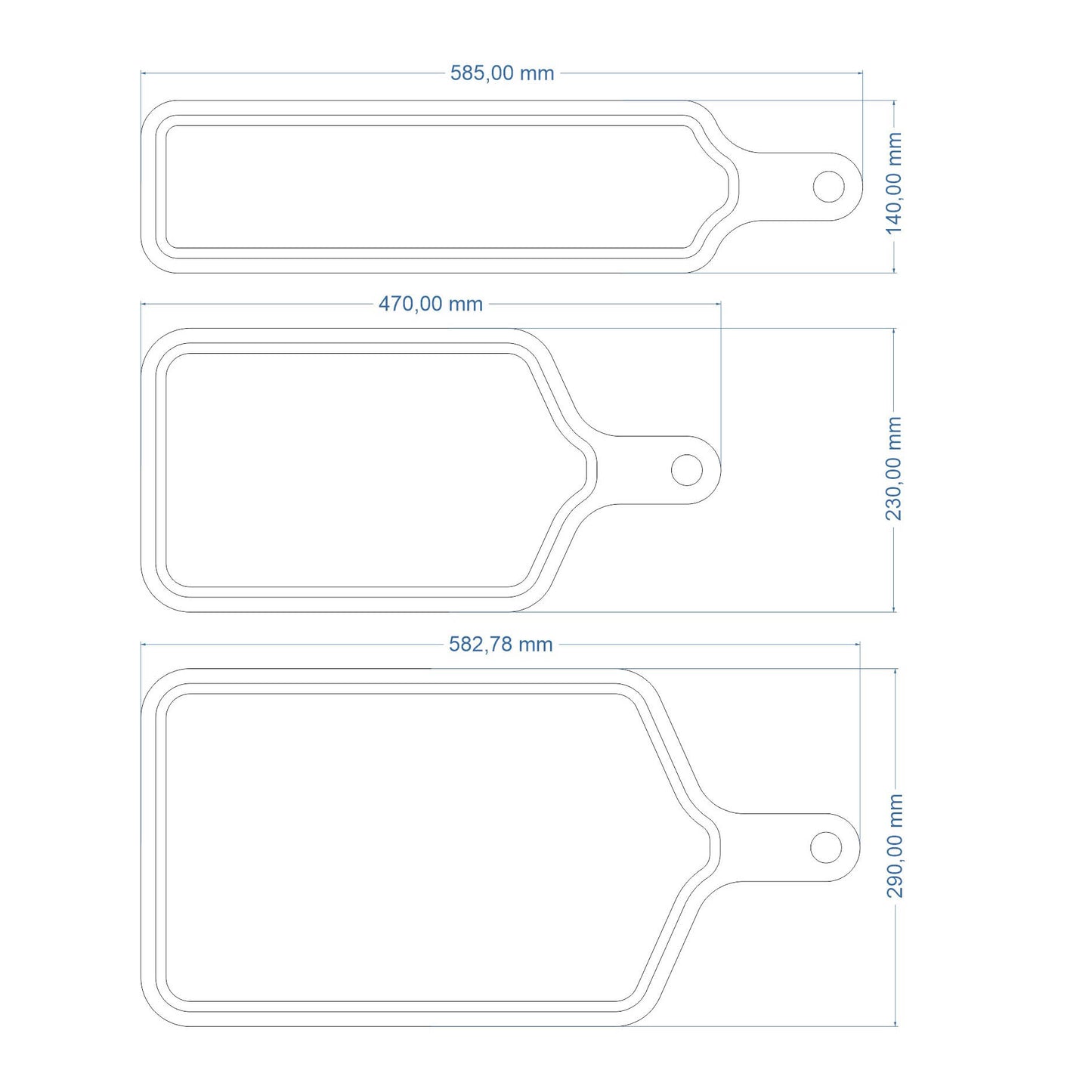 Paddle Server - Platter - Cheese Board